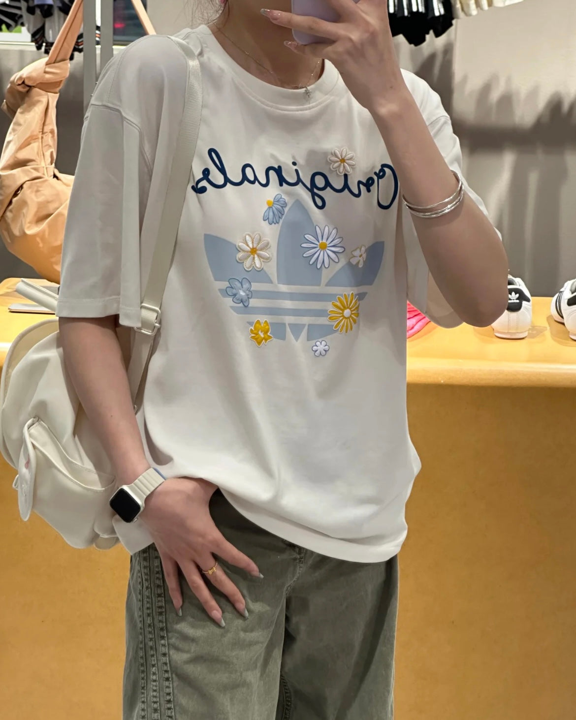 ADIDAS BLOSSOM TEE | 2 COLORS