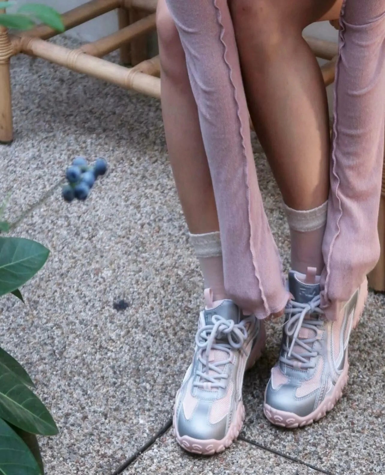 FILA ECHAPPE | SILVER PINK
