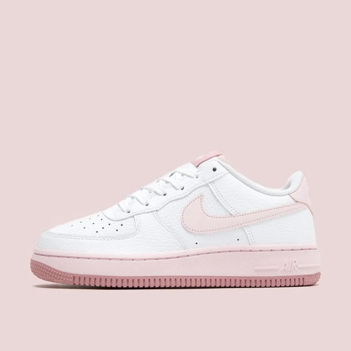 NIKE AIR FORCE 1 GS | WHITE PINK