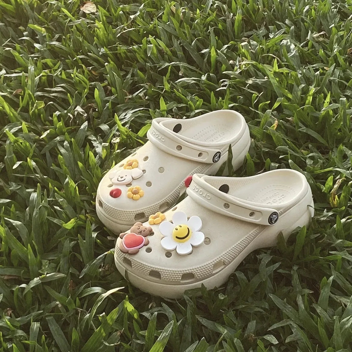 CROCS CLASSIC PLATFORM CLOG | 3 COLORS ( 雲朵 )