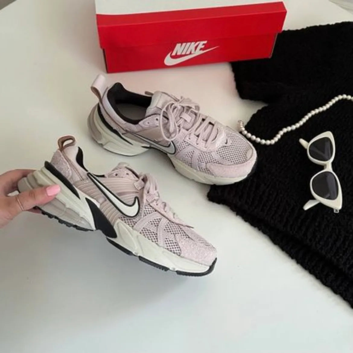 NIKE V2K RUN | PURPLE PINK