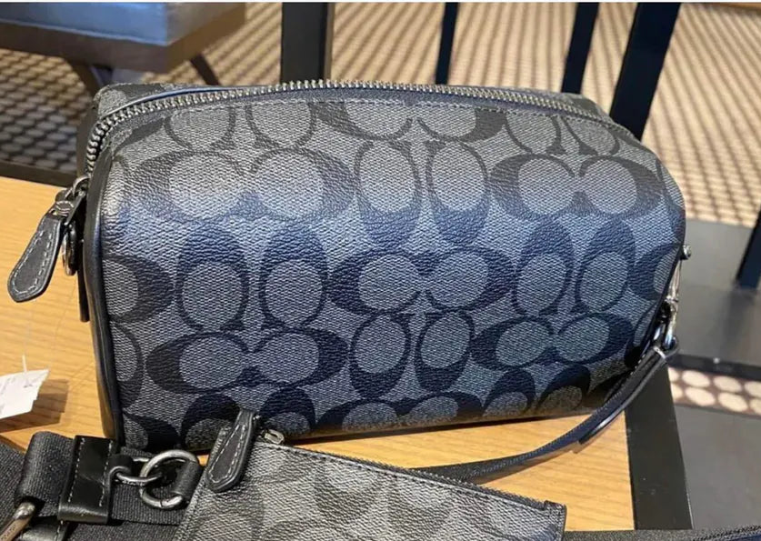COACH MONOGRAM CROSSBODY BAG WITH WRISTLET SET | 2 COLORS