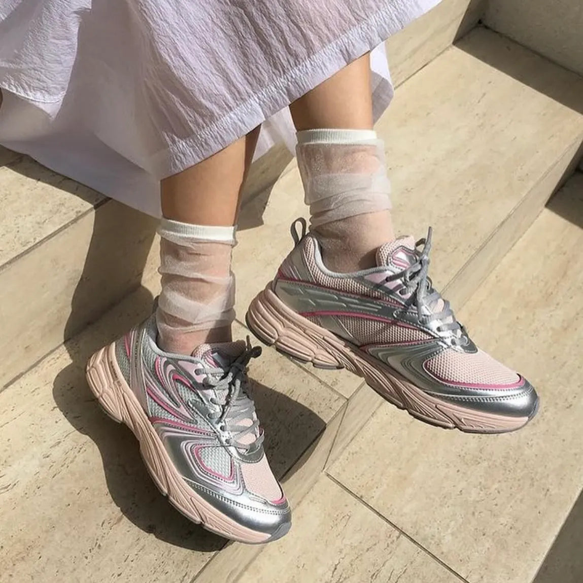 FILA INTERUN | SILVER PINK