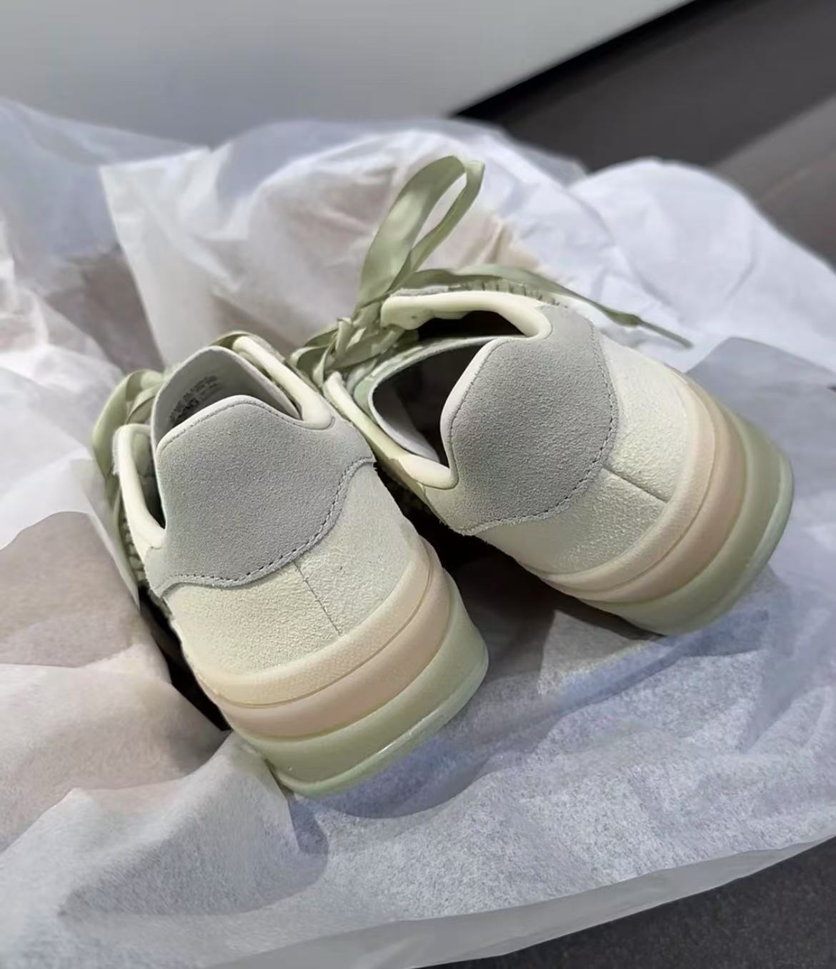 ADIDAS OG GAZELLE BOLD | GREEN LACE