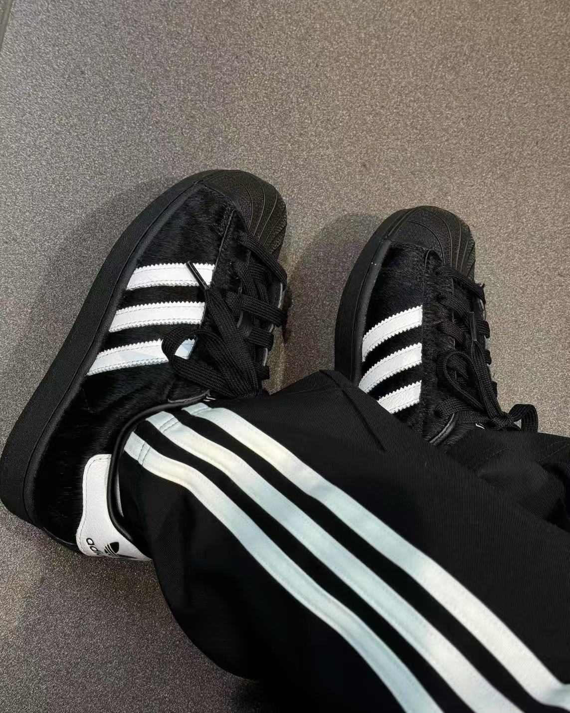 ADIDAS SUPERSTAR II ( 仿馬毛皮 ) | 2 COLORS