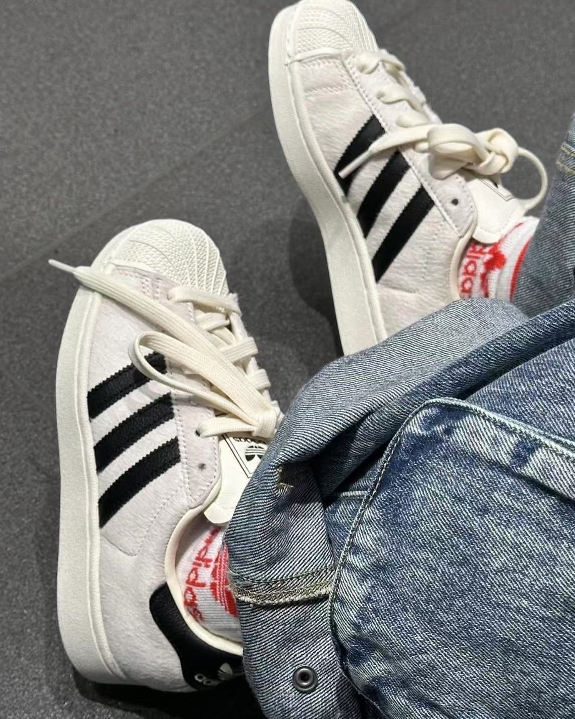 ADIDAS SUPERSTAR II ( 仿馬毛皮 ) | 2 COLORS