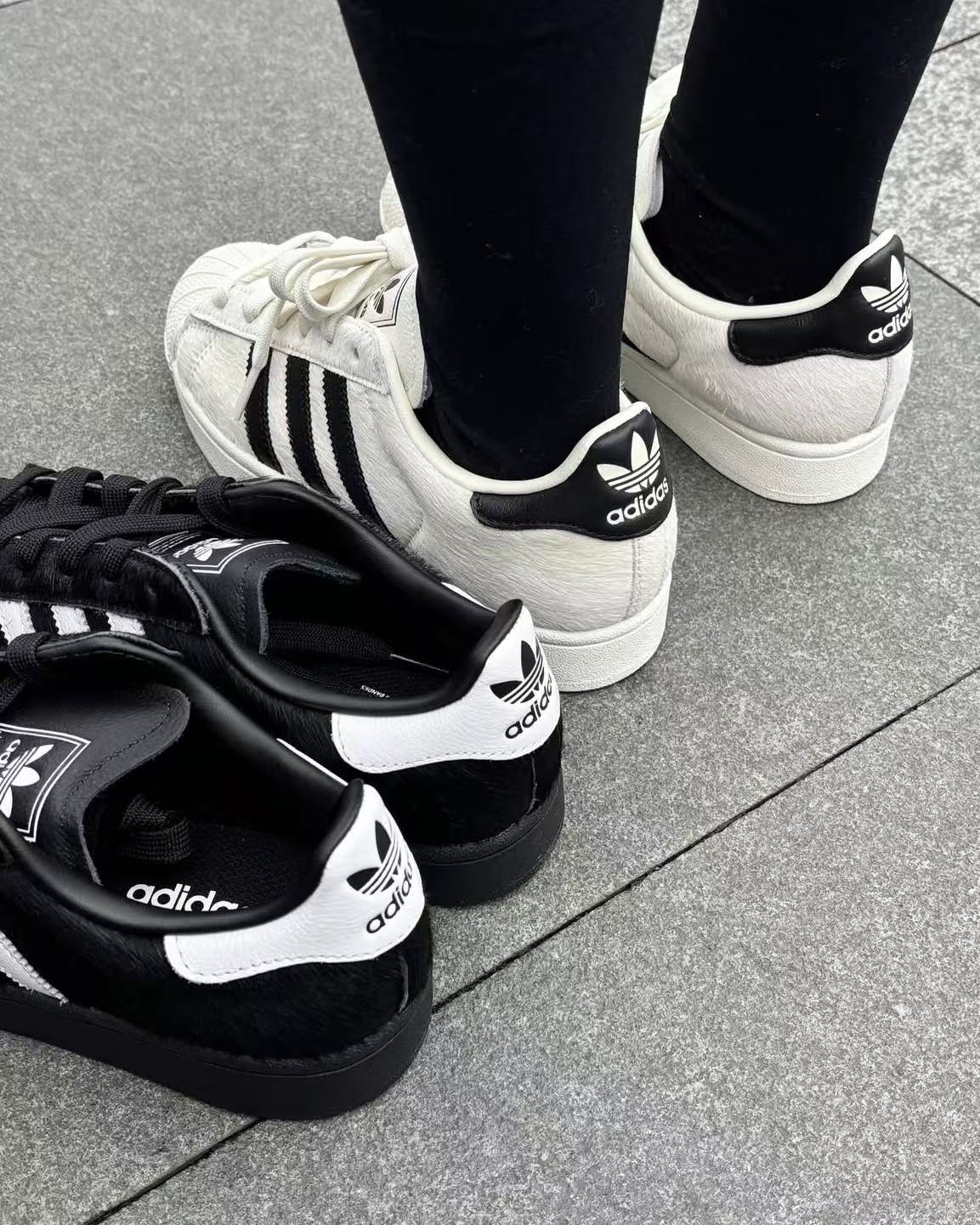 ADIDAS SUPERSTAR II ( 仿馬毛皮 ) | 2 COLORS