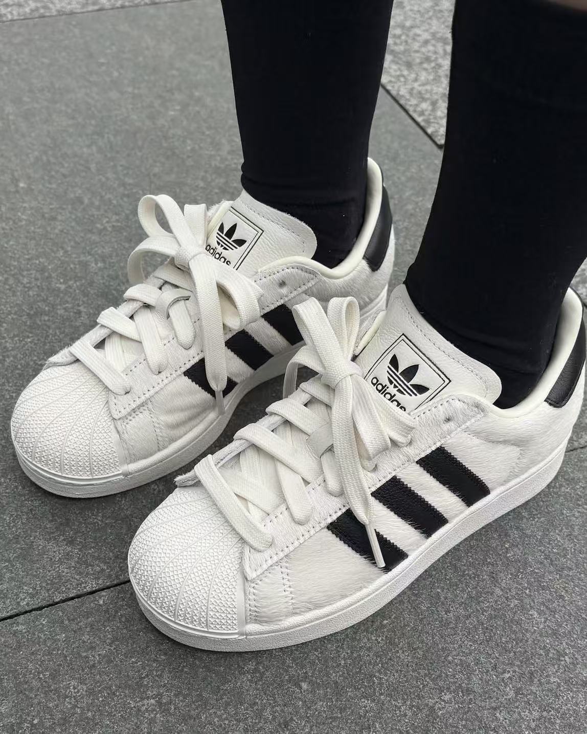 ADIDAS SUPERSTAR II ( 仿馬毛皮 ) | 2 COLORS