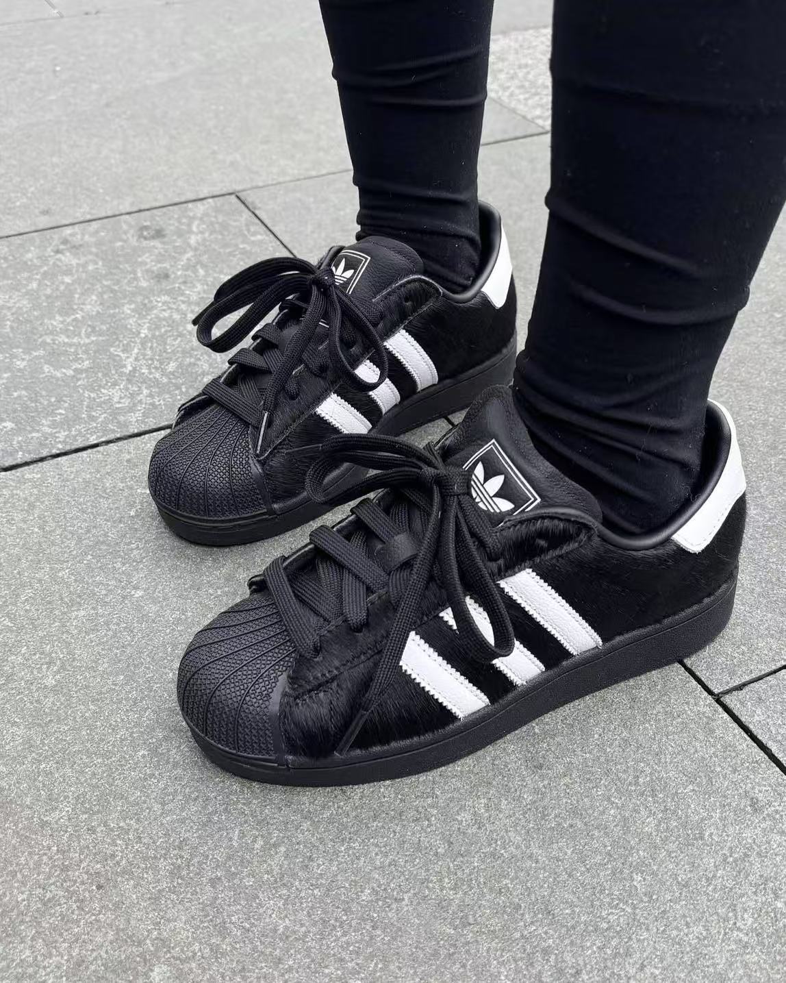 ADIDAS SUPERSTAR II ( 仿馬毛皮 ) | 2 COLORS