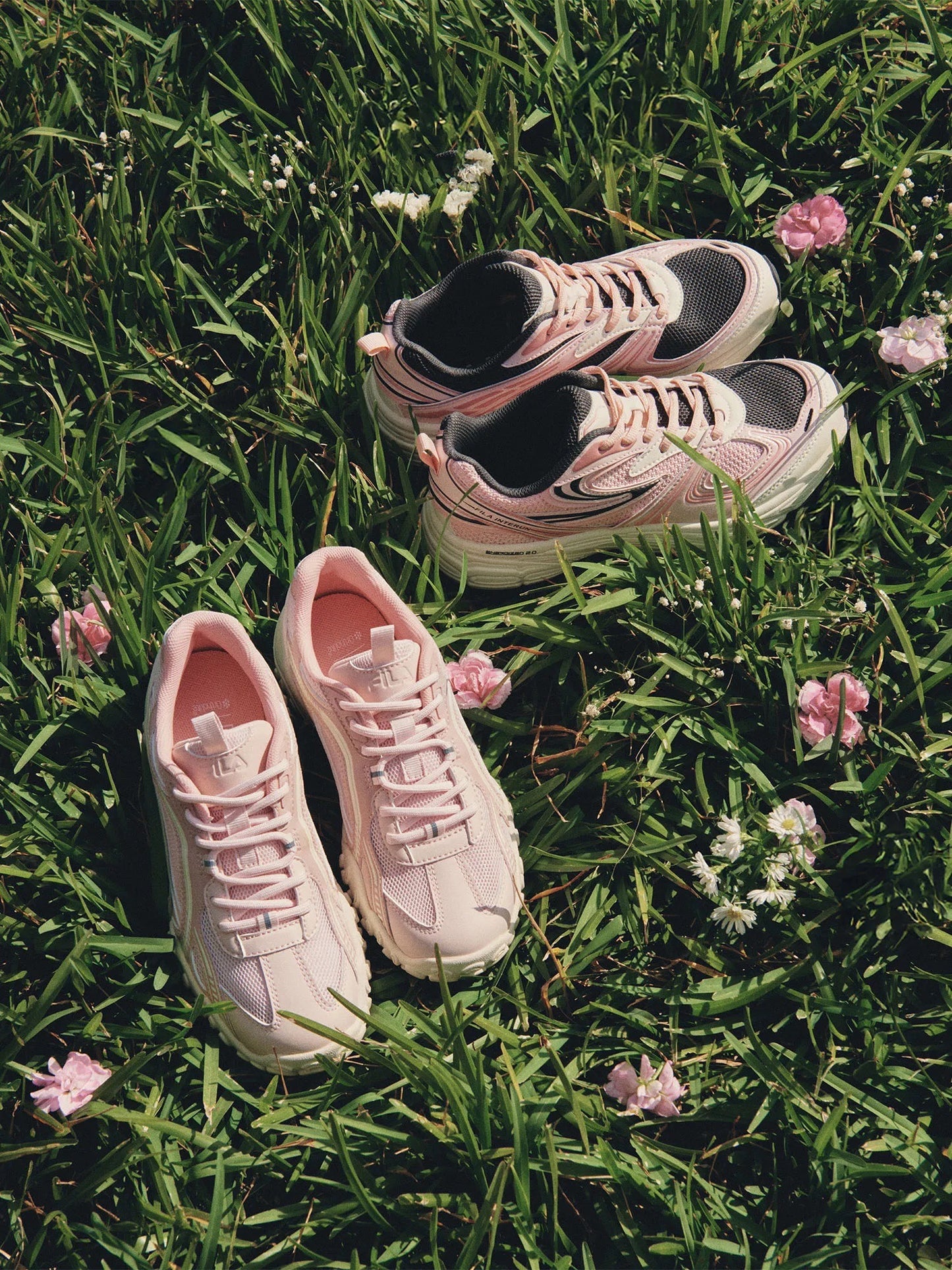 FILA INTERUN | SAKURA PINK BLACK