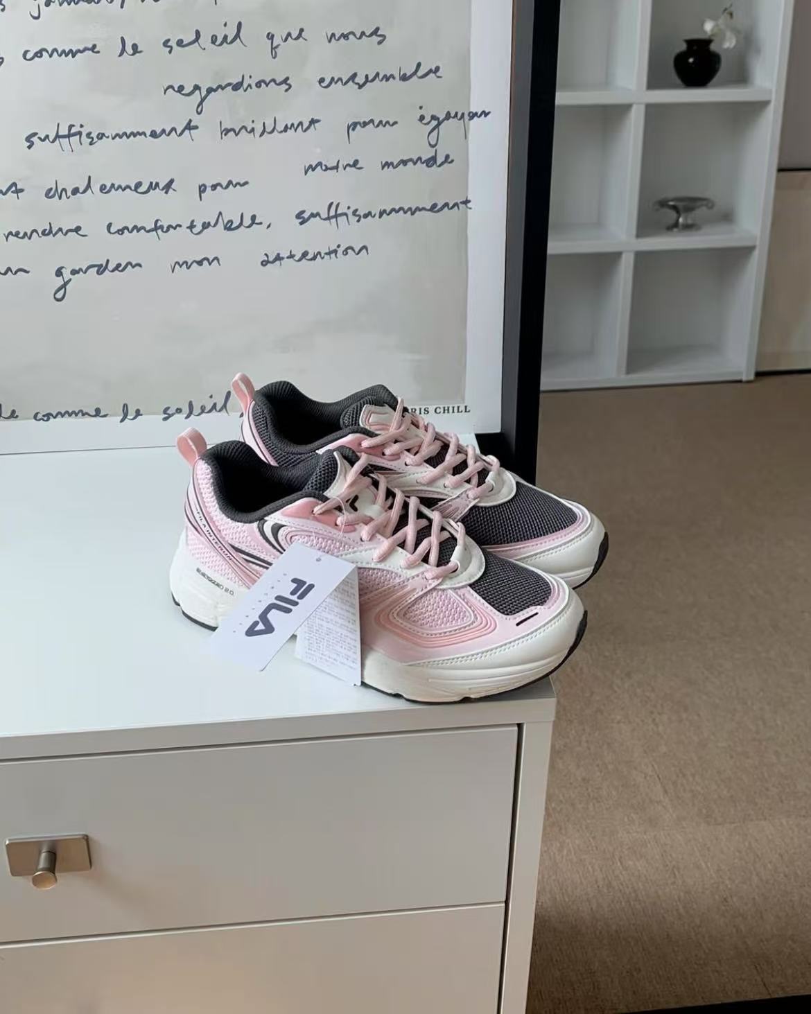 FILA INTERUN | SAKURA PINK BLACK