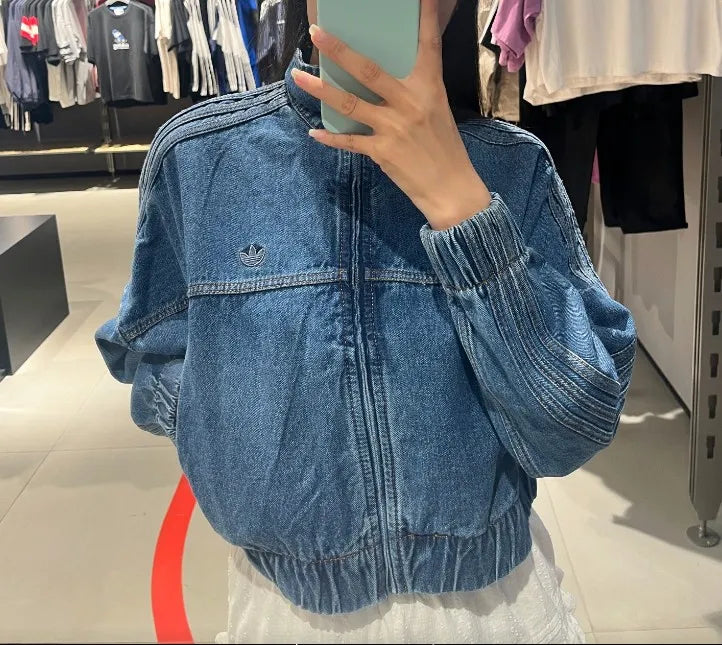 ADIDAS ORIGINALS PREMIUM ESSENTIALS DENIM JACKET