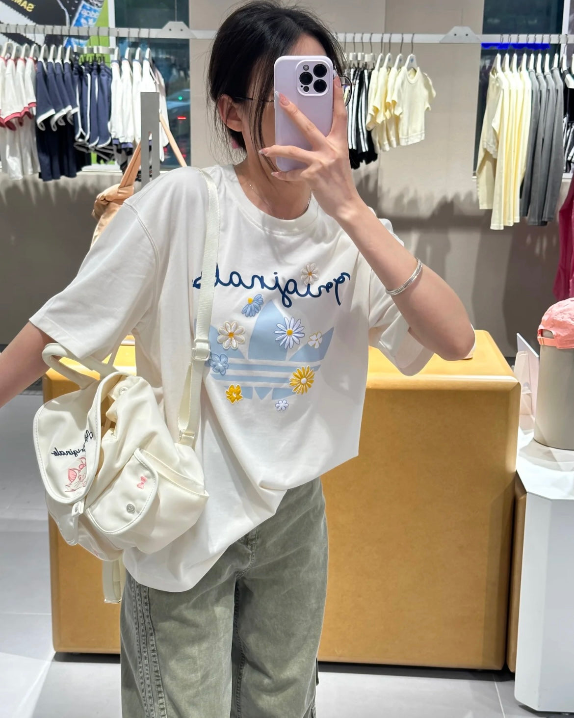 ADIDAS BLOSSOM TEE | 2 COLORS