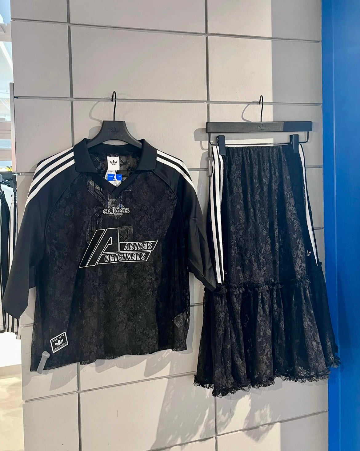 ADIDAS LACE SPORT TEE | 2 COLORS