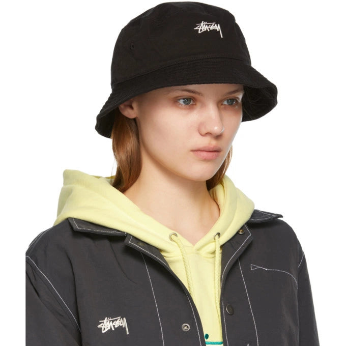 STUSSY CORD BUCKET HAT