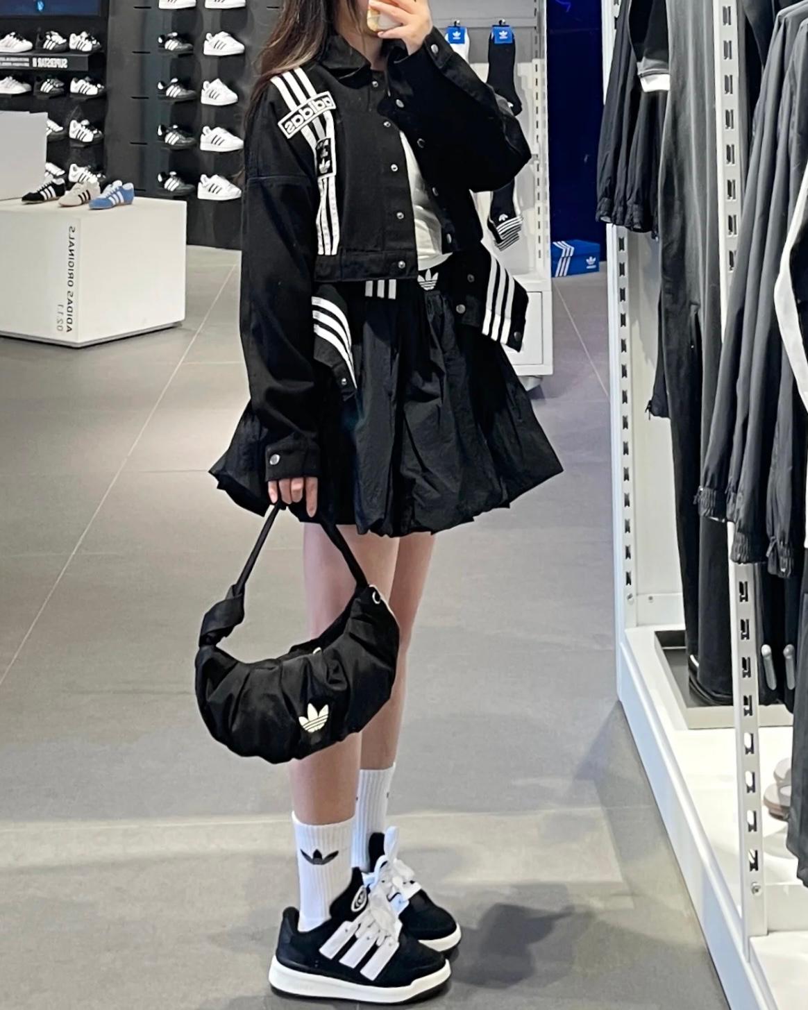 ADIDAS 3WAY SHOULDER BAG ( 餃子雲朵 ) | BLACK