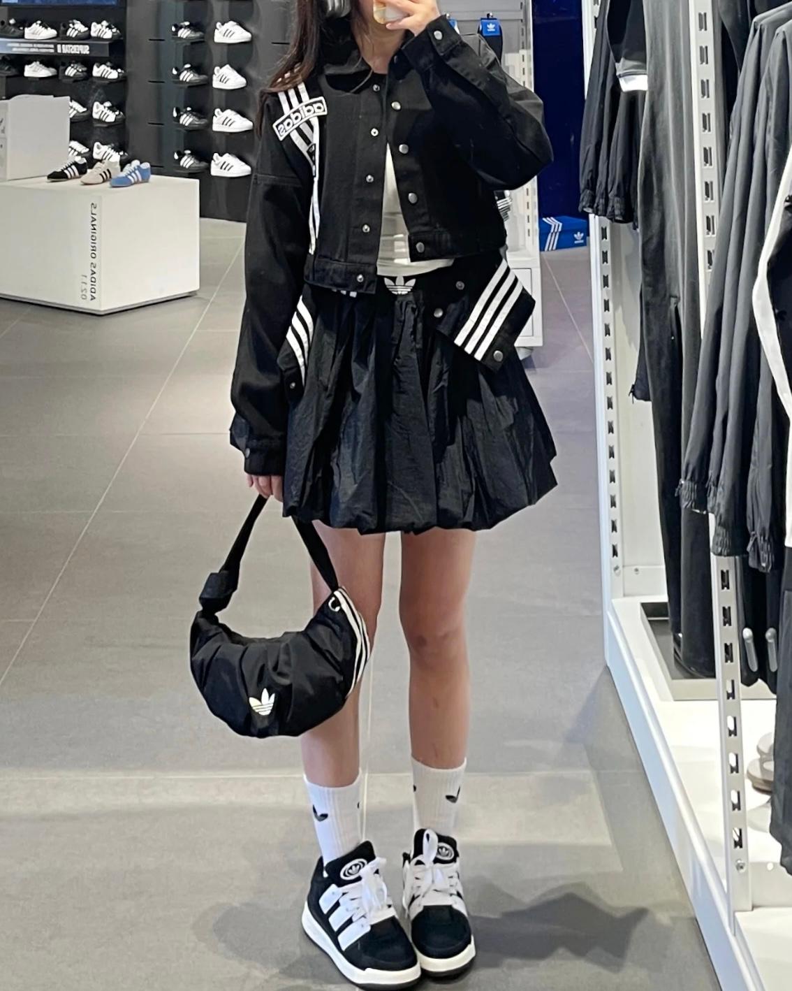 ADIDAS 3WAY SHOULDER BAG ( 餃子雲朵 ) | BLACK