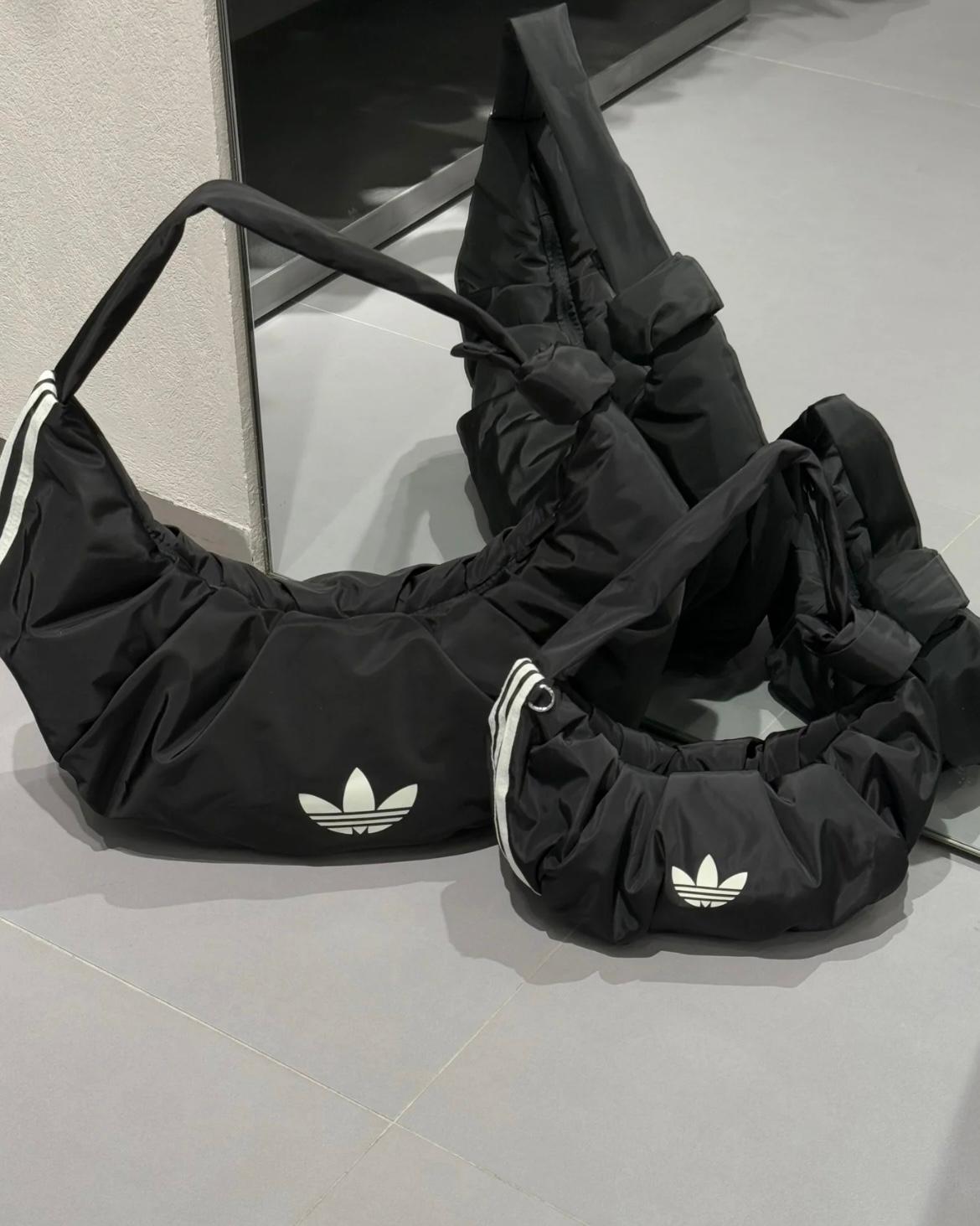 ADIDAS 3WAY SHOULDER BAG ( 餃子雲朵 ) | BLACK