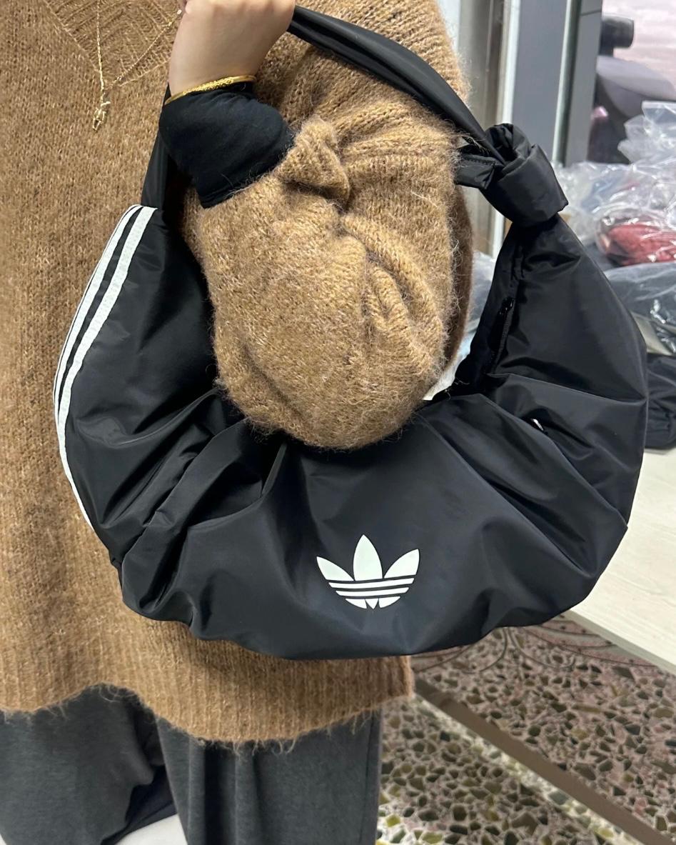 ADIDAS 3WAY SHOULDER BAG ( 餃子雲朵 ) | BLACK
