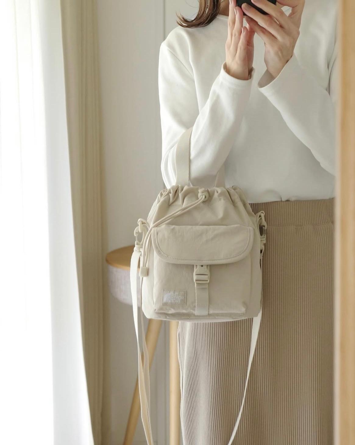 THE NORTH FACE 3WAY POCKET BUCKET BAG | 4 COLORS