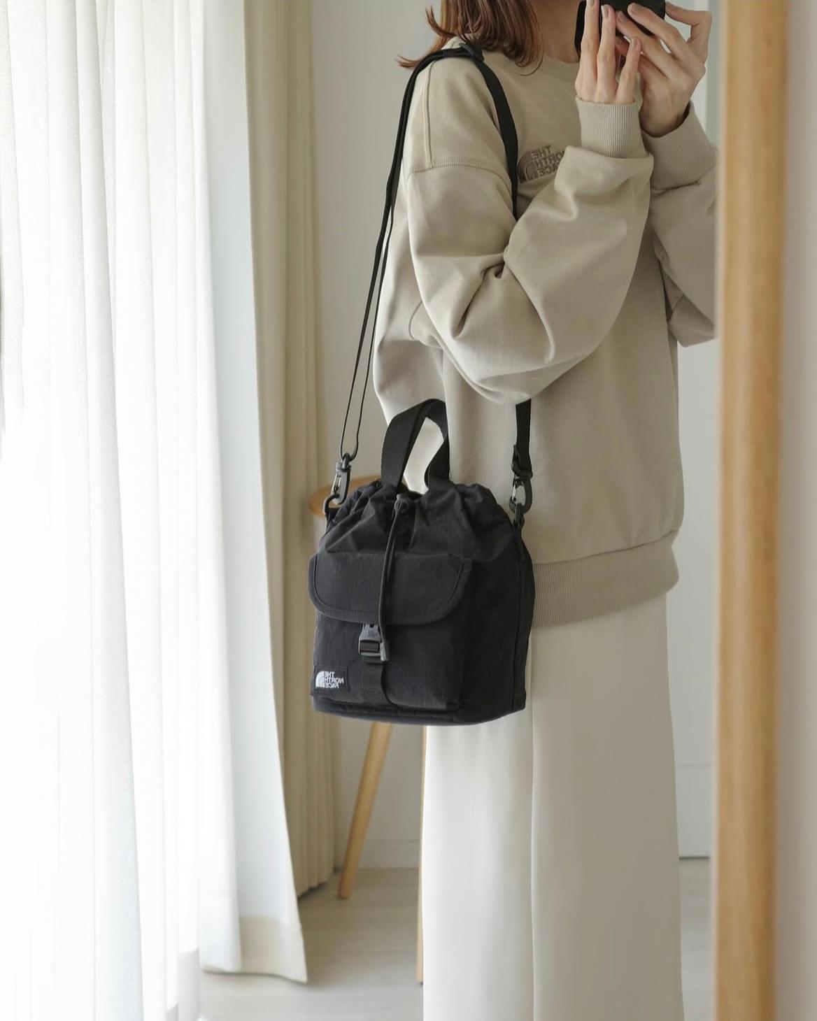 THE NORTH FACE 3WAY POCKET BUCKET BAG | 4 COLORS