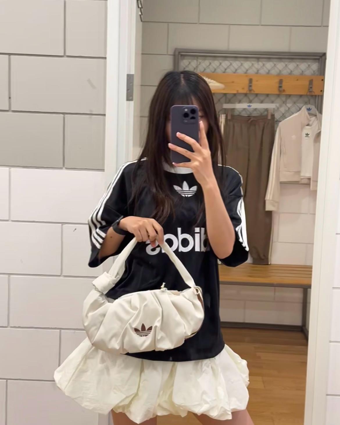 ADIDAS 3WAY SHOULDER BAG ( 餃子雲朵 ) | 2 COLORS
