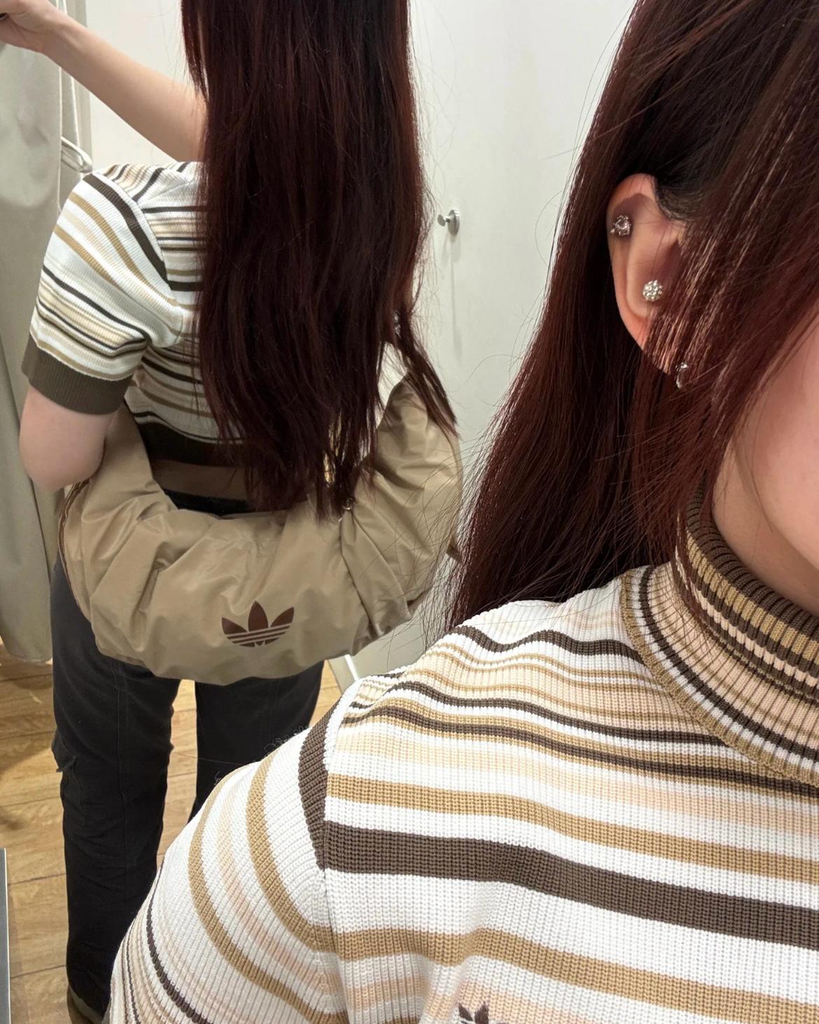 ADIDAS 3WAY SHOULDER BAG ( 餃子雲朵 ) | 2 COLORS