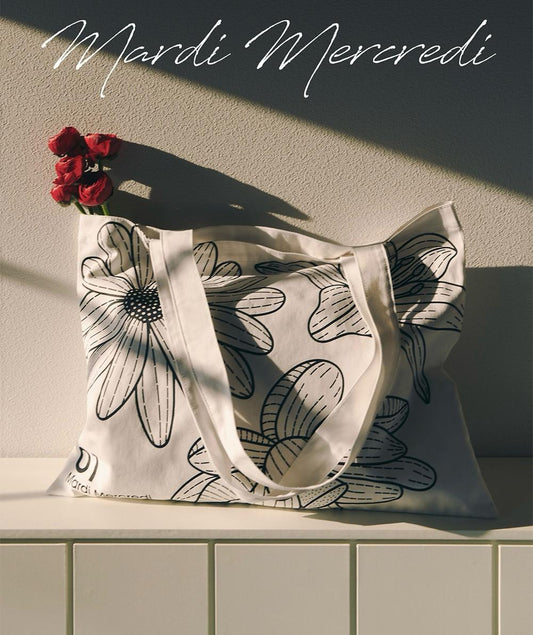 MARDI MERCREDI 2WAY FLOWER TOTEBAG | 7 COLORS