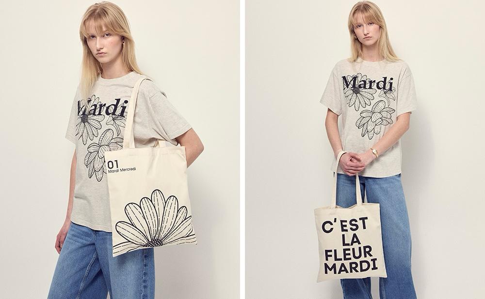 MARDI MERCREDI 2WAY TOTEBAG | 9 COLORS