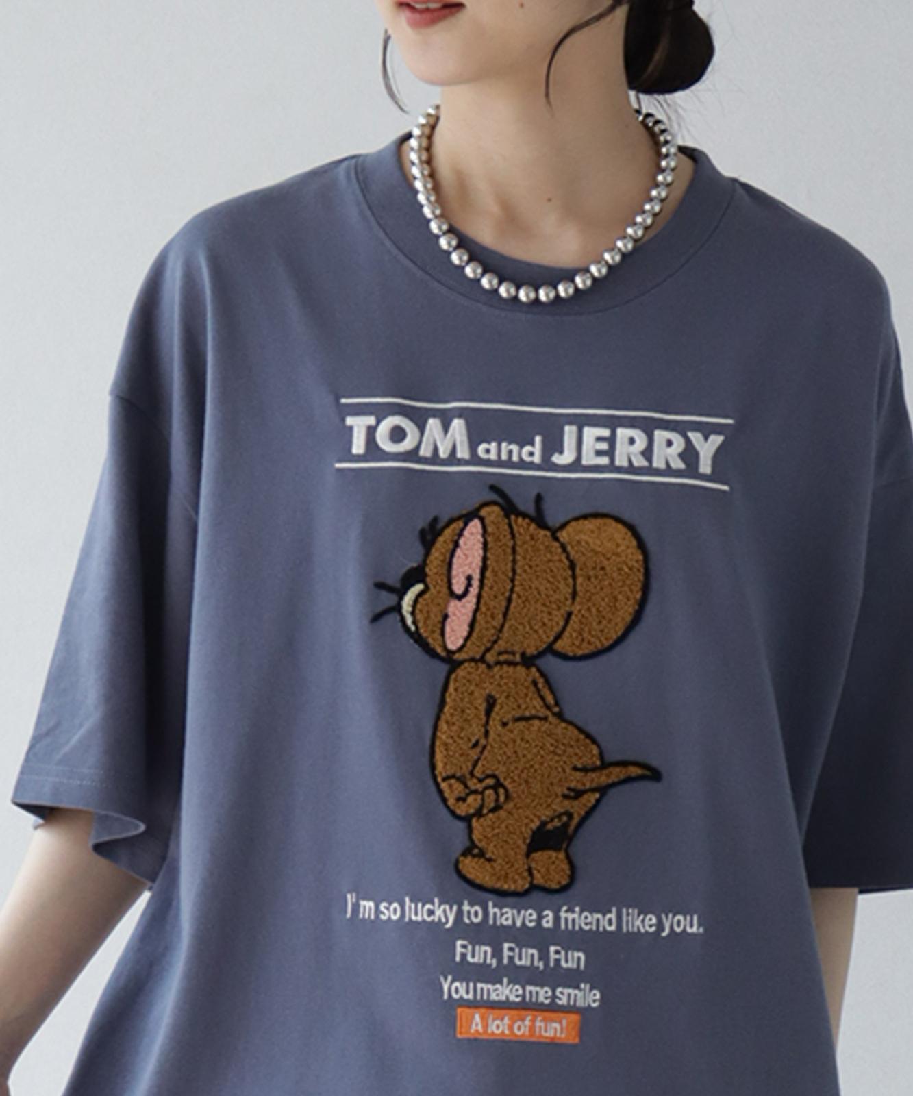 TOM & JERRY BIG LOGO TEE | 4 COLORS