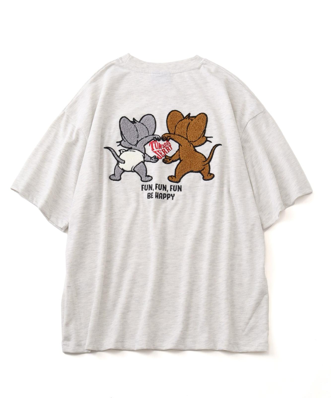 TOM & JERRY BIG LOGO TEE | 4 COLORS
