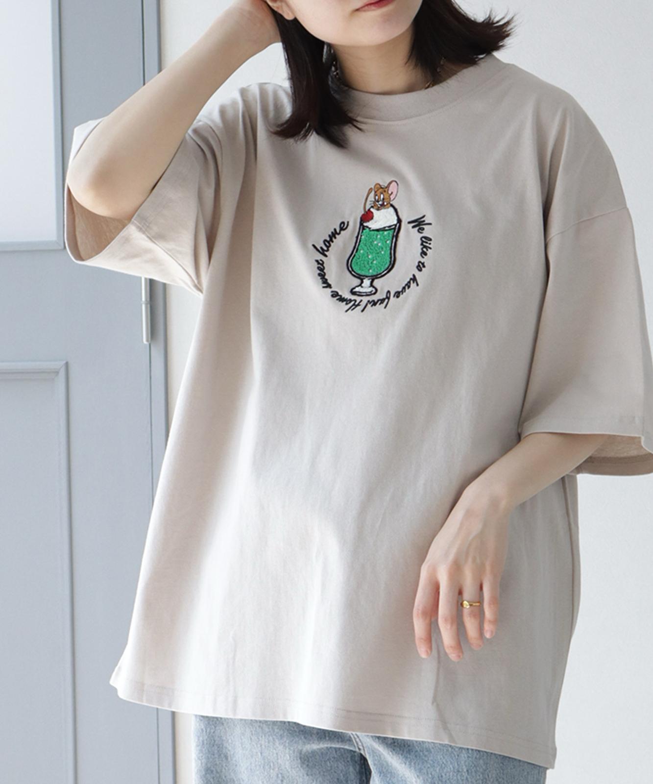 TOM & JERRY SMALL LOGO TEE | 4 COLORS