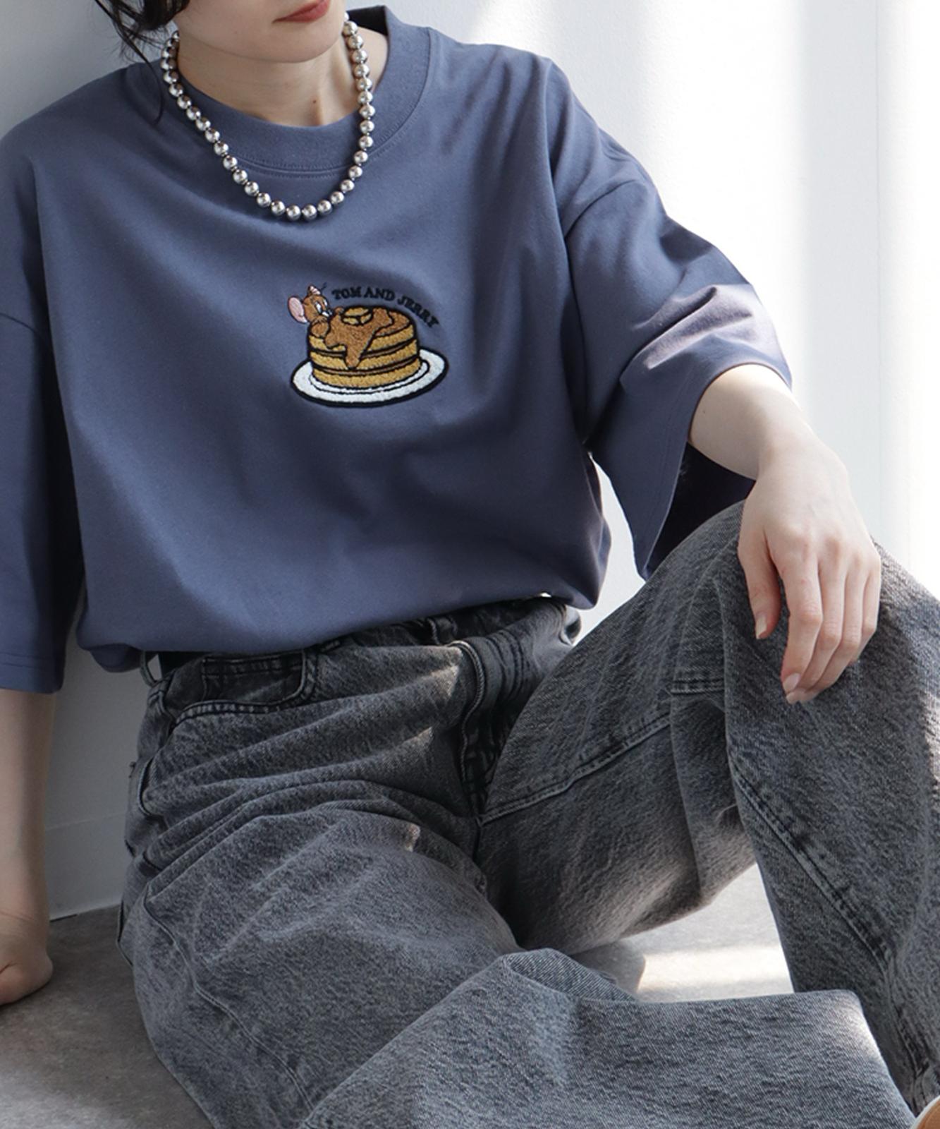 TOM & JERRY SMALL LOGO TEE | 4 COLORS
