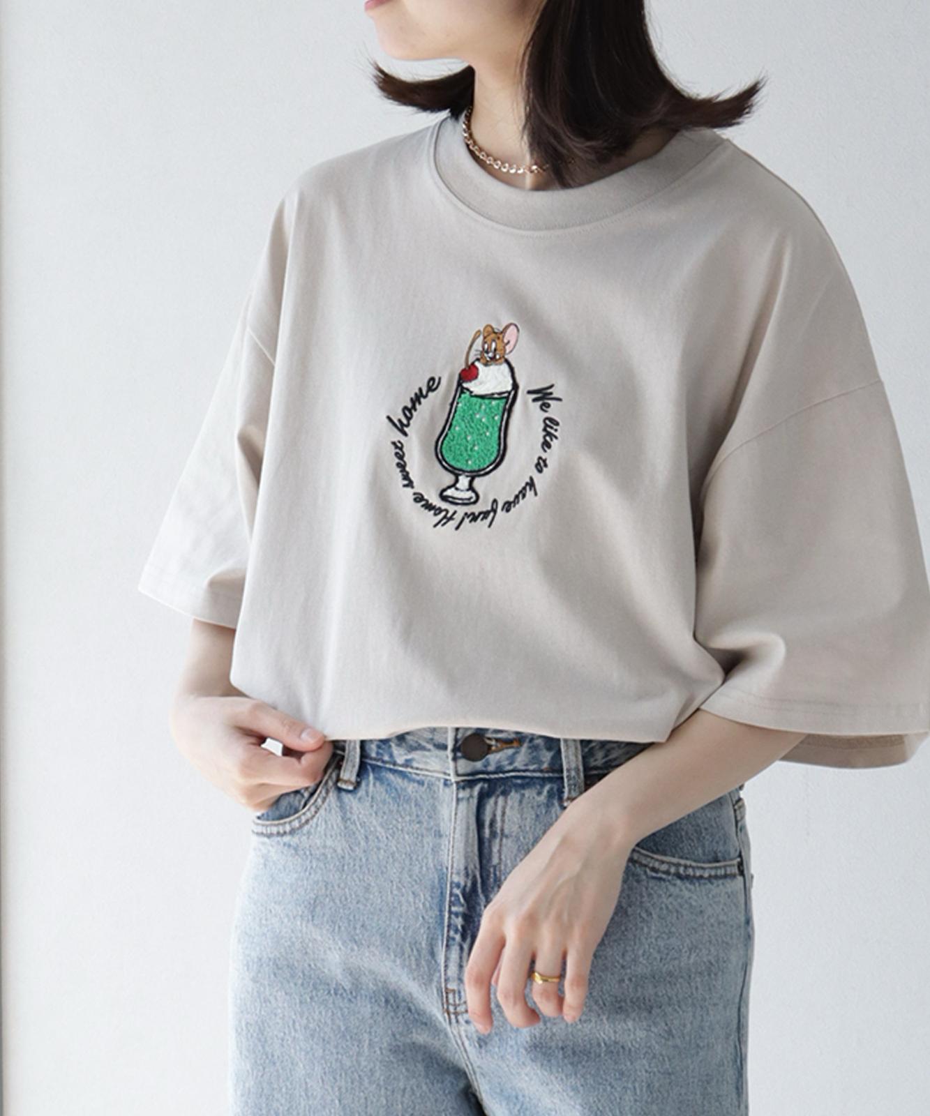 TOM & JERRY SMALL LOGO TEE | 4 COLORS