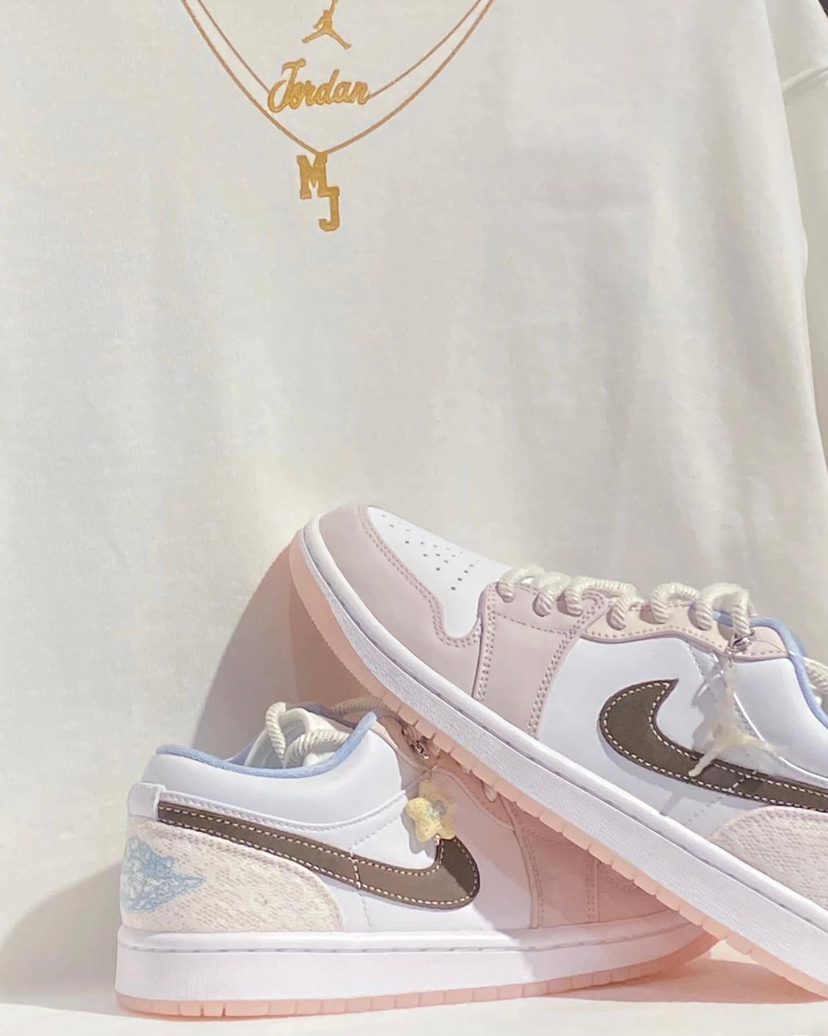NIKE AIR JORDAN 1 | PINK BROWN
