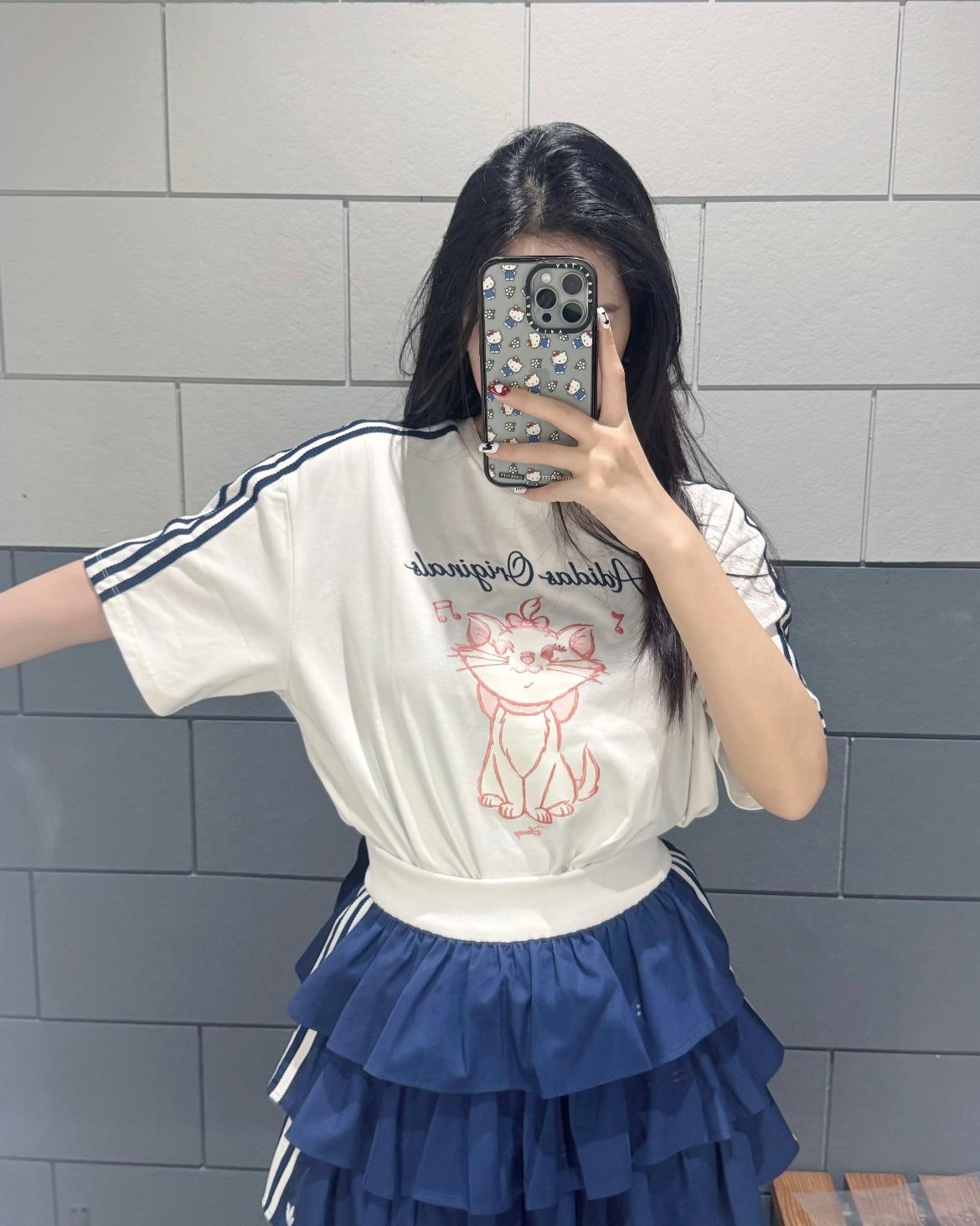 ADIDAS x DISNEY MARIE TEE | 2 COLORS