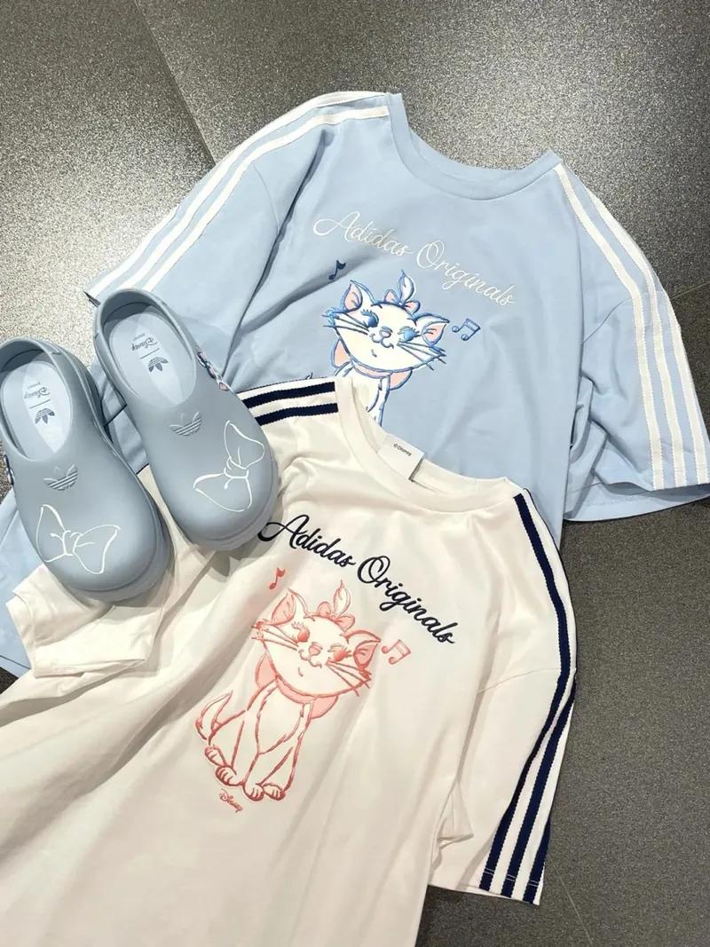 ADIDAS x DISNEY MARIE TEE | 2 COLORS