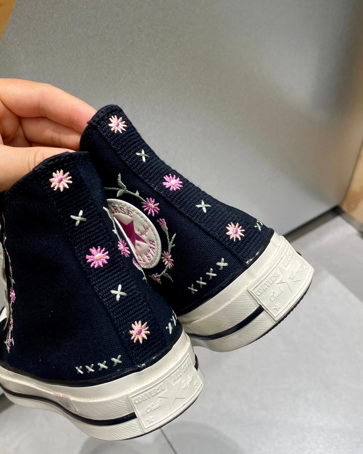 CONVERSE 1970s BLACK FLOWER | LOW / HIGH