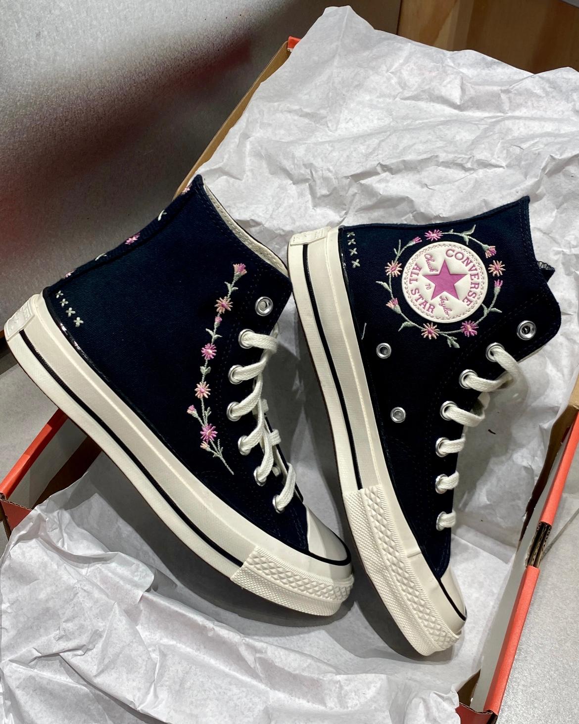 CONVERSE 1970s BLACK FLOWER | LOW / HIGH