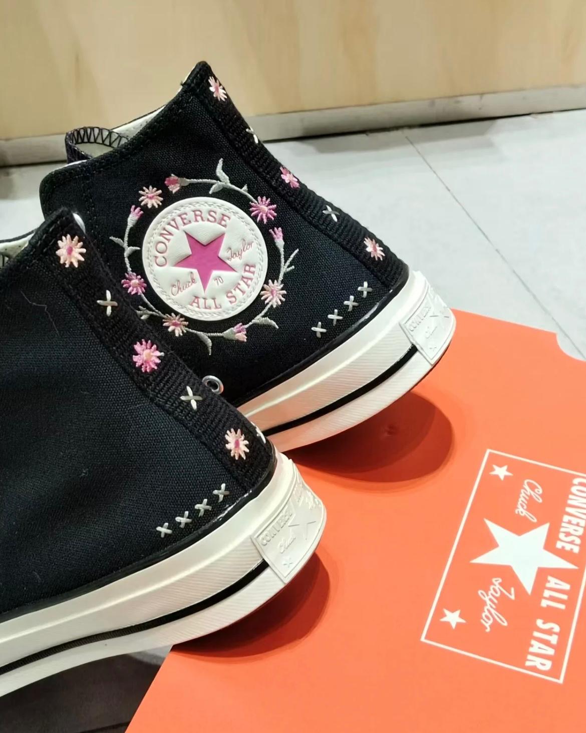 CONVERSE 1970s BLACK FLOWER | LOW / HIGH