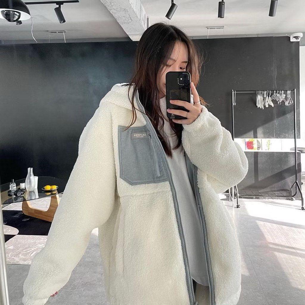 WHO.A.U REVERSIBLE JACKET ( 雙面搖粒外套 ) | SKY BLUE