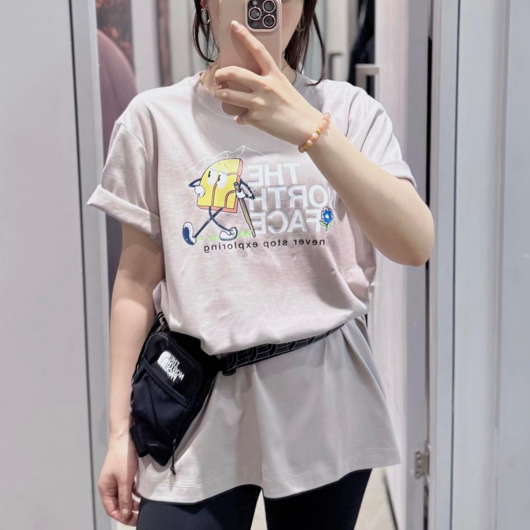 THE NORTH FACE CUTE LOGO TEE | 4 COLORS