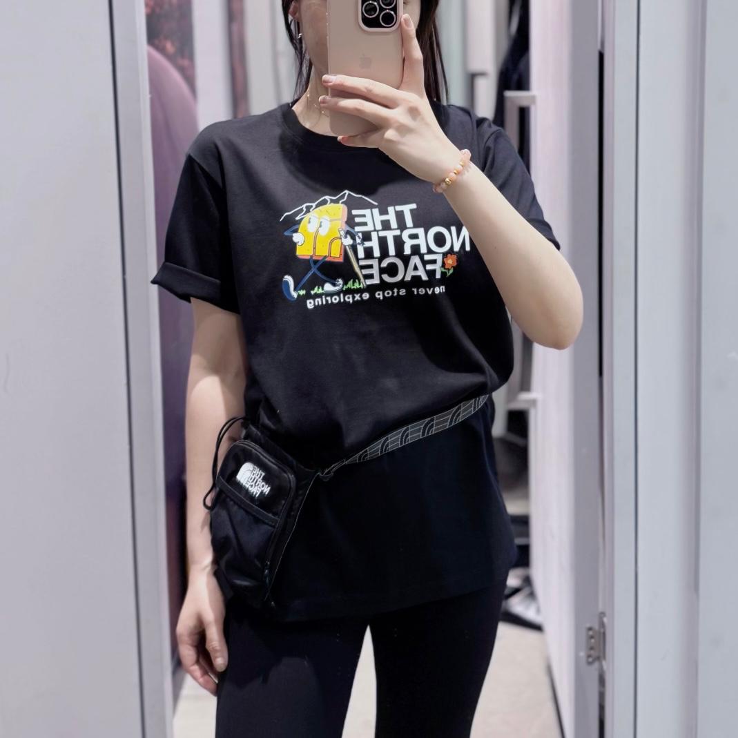THE NORTH FACE CUTE LOGO TEE | 4 COLORS