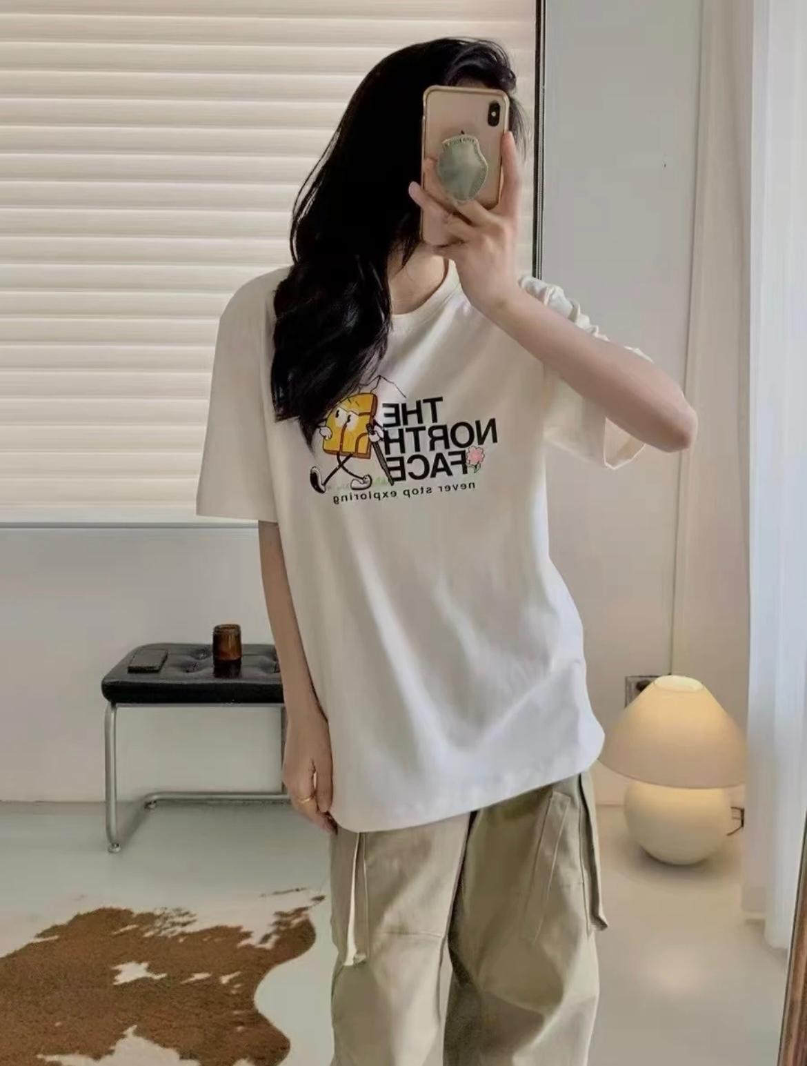 THE NORTH FACE CUTE LOGO TEE | 4 COLORS