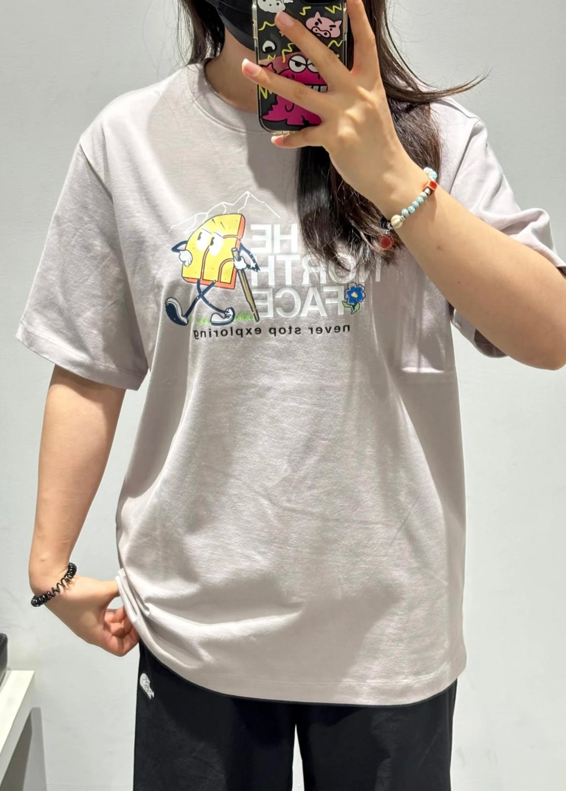 THE NORTH FACE CUTE LOGO TEE | 4 COLORS