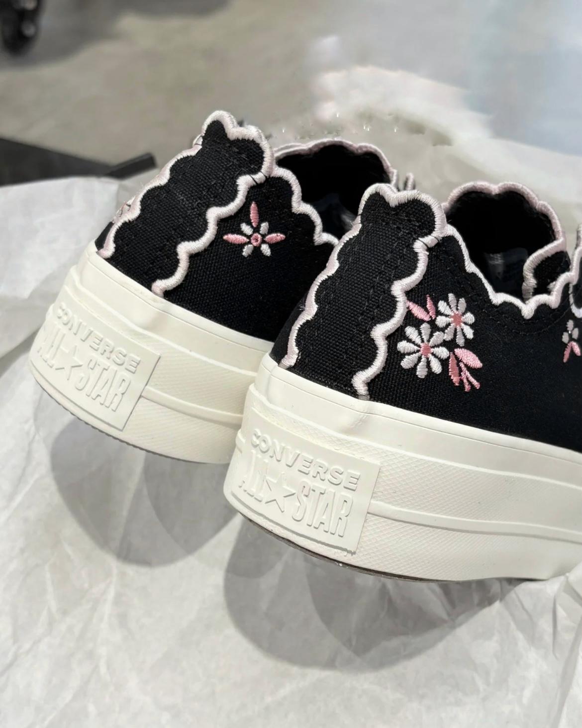 CONVERSE 1970s BLACK FLOWER | LOW / HIGH