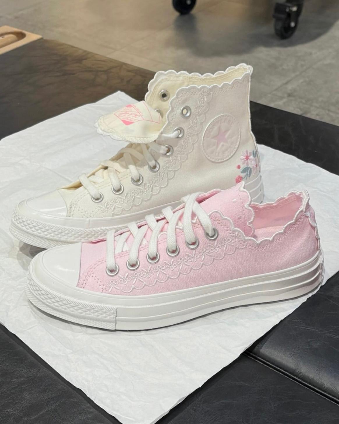 CONVERSE CHUCK TAYLOR FLOWER | PINK LOW