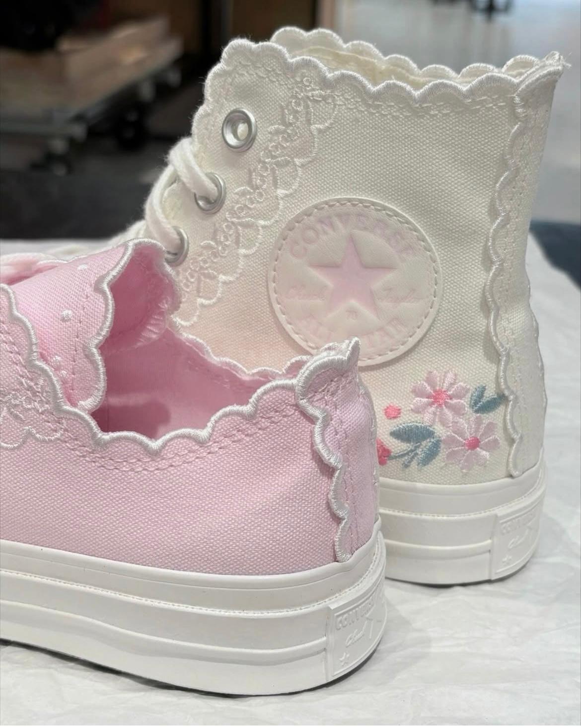 CONVERSE CHUCK TAYLOR FLOWER | PINK LOW