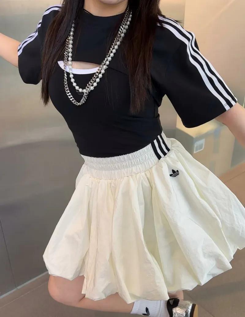 ADIDAS 半截泡泡裙 | 2 COLORS