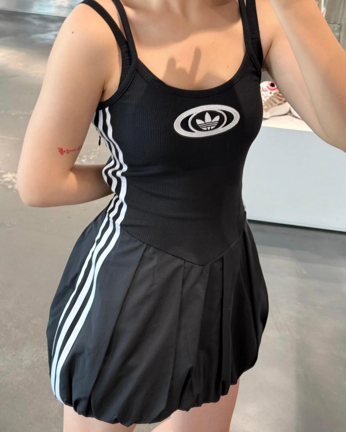 ADIDAS ONE PIECE 吊帶泡泡裙 | 2 COLORS